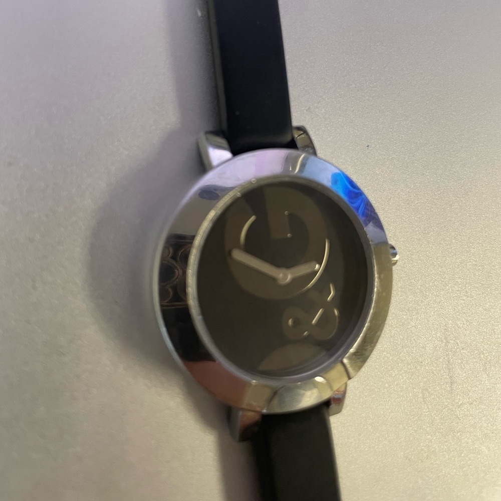 Dolce & Gabbana Silver Black Smartwatch